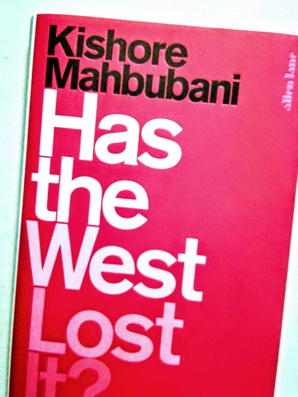 Has the West Lost it?