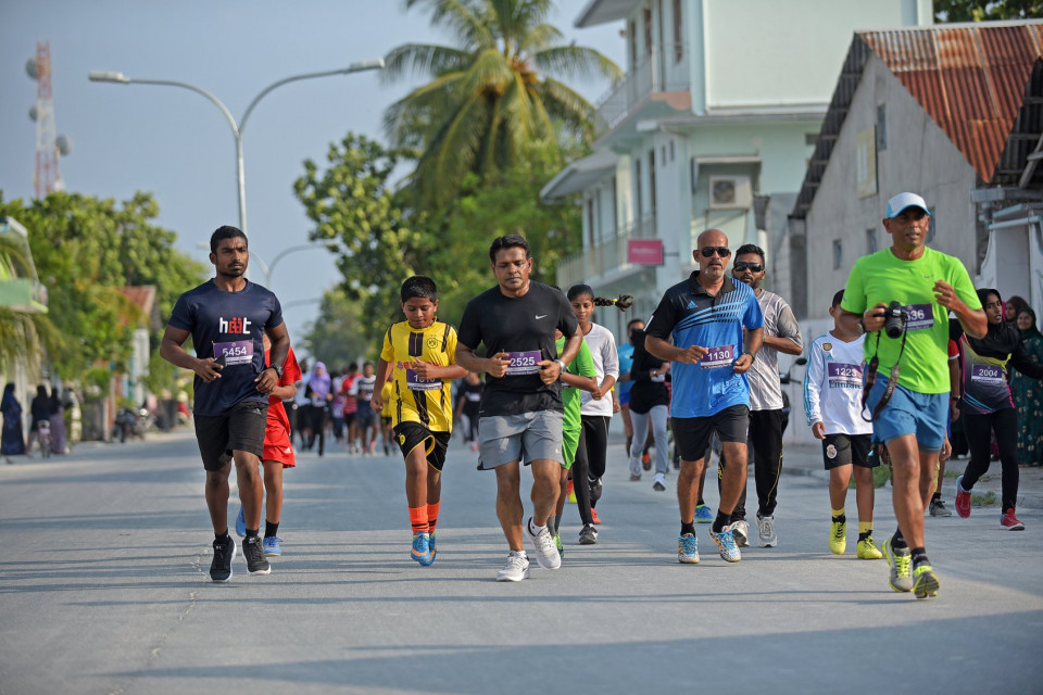 Charity Run in Kulhudhoofushi