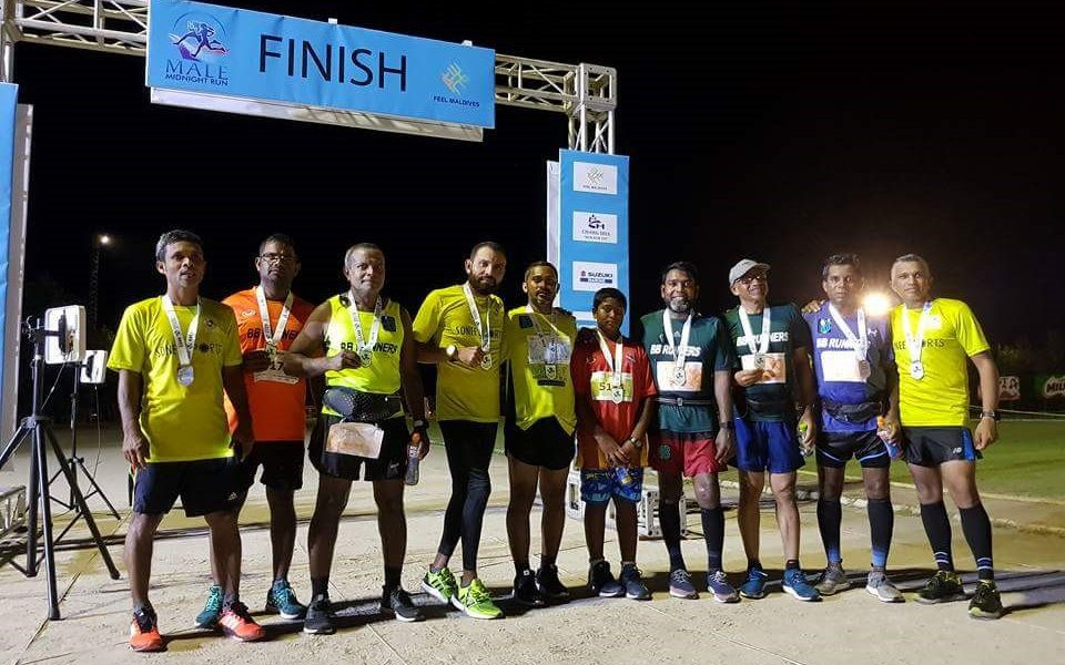 Midnight running in Male'